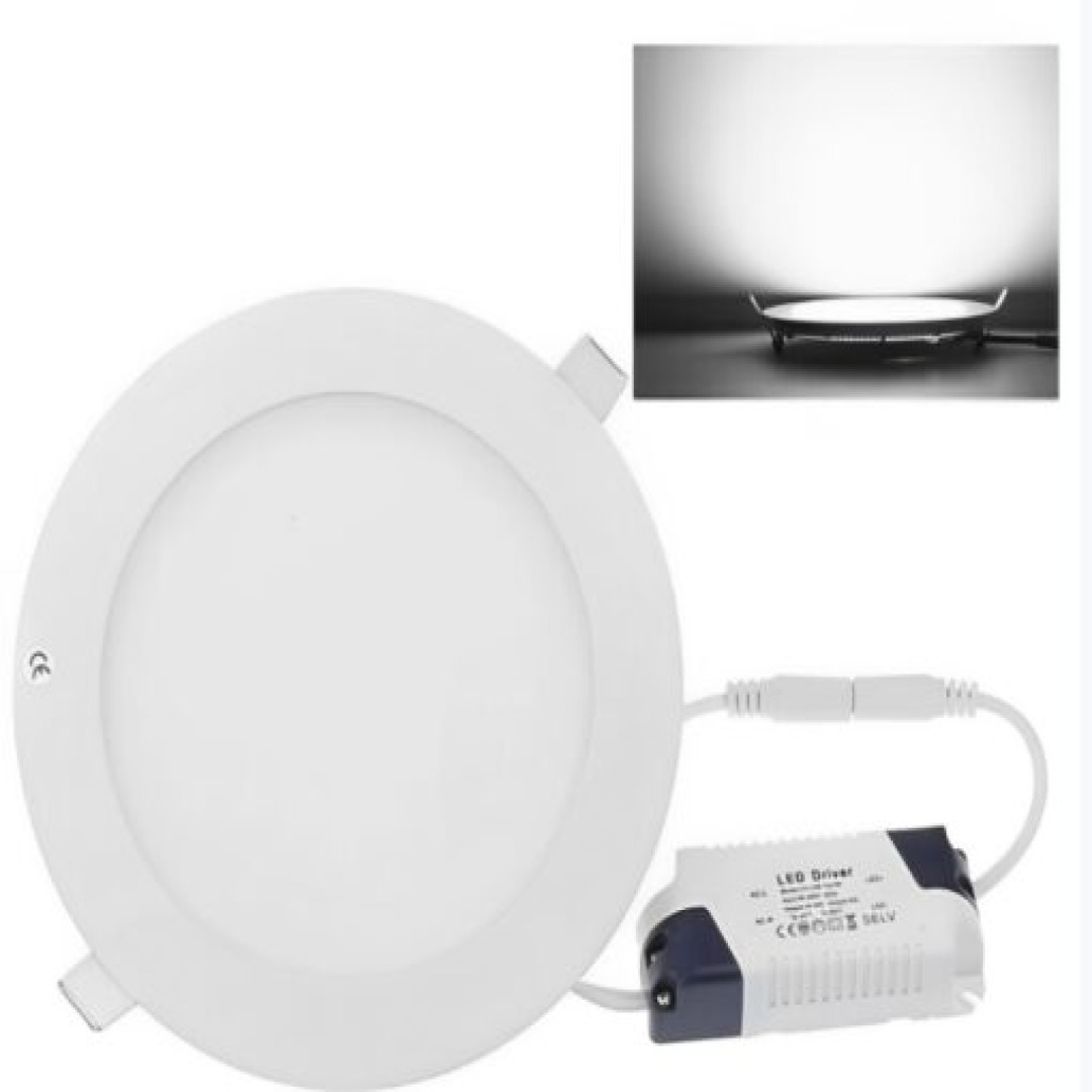 Foco Led 12 w Redondo Embutido