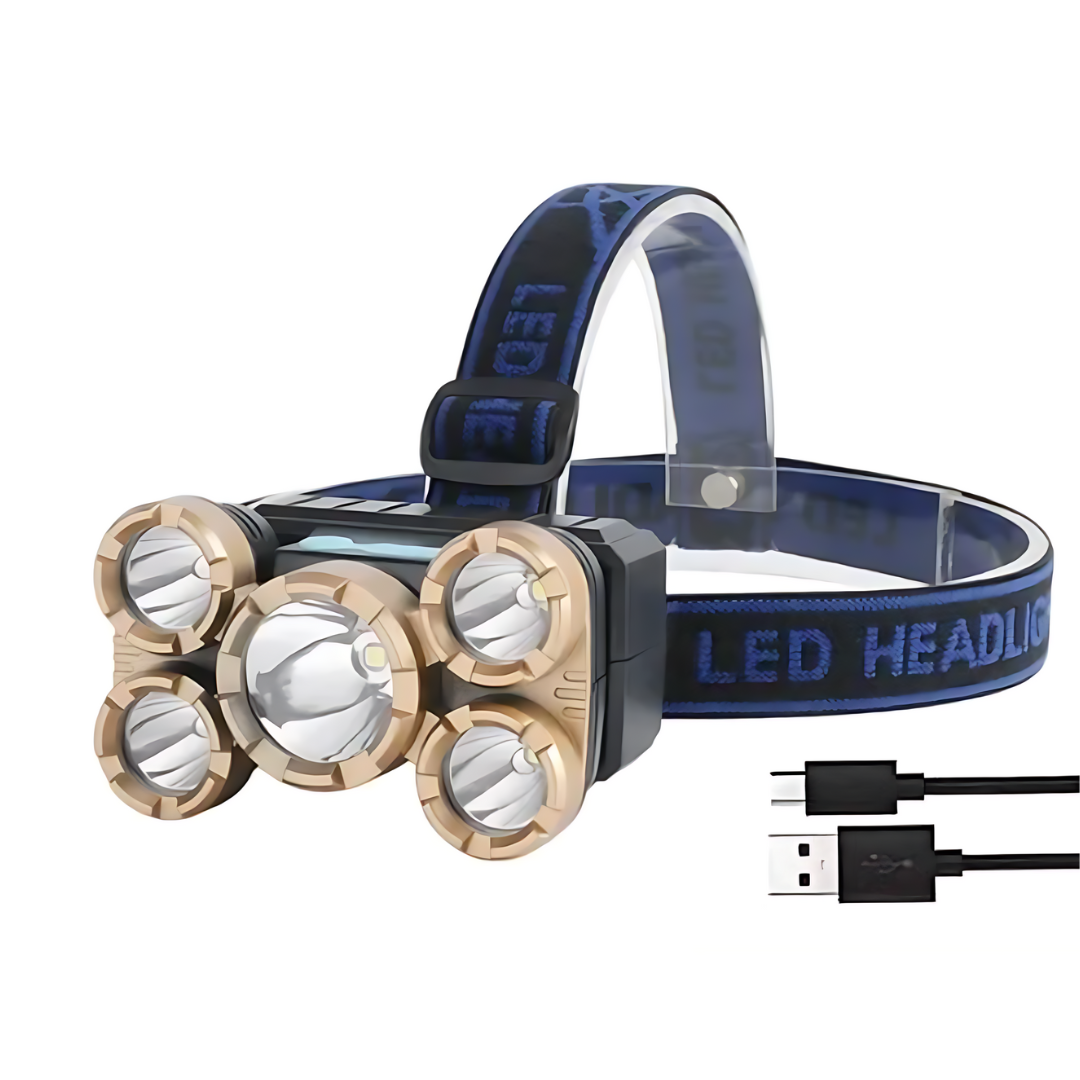 Linterna Minera Usb Recargable