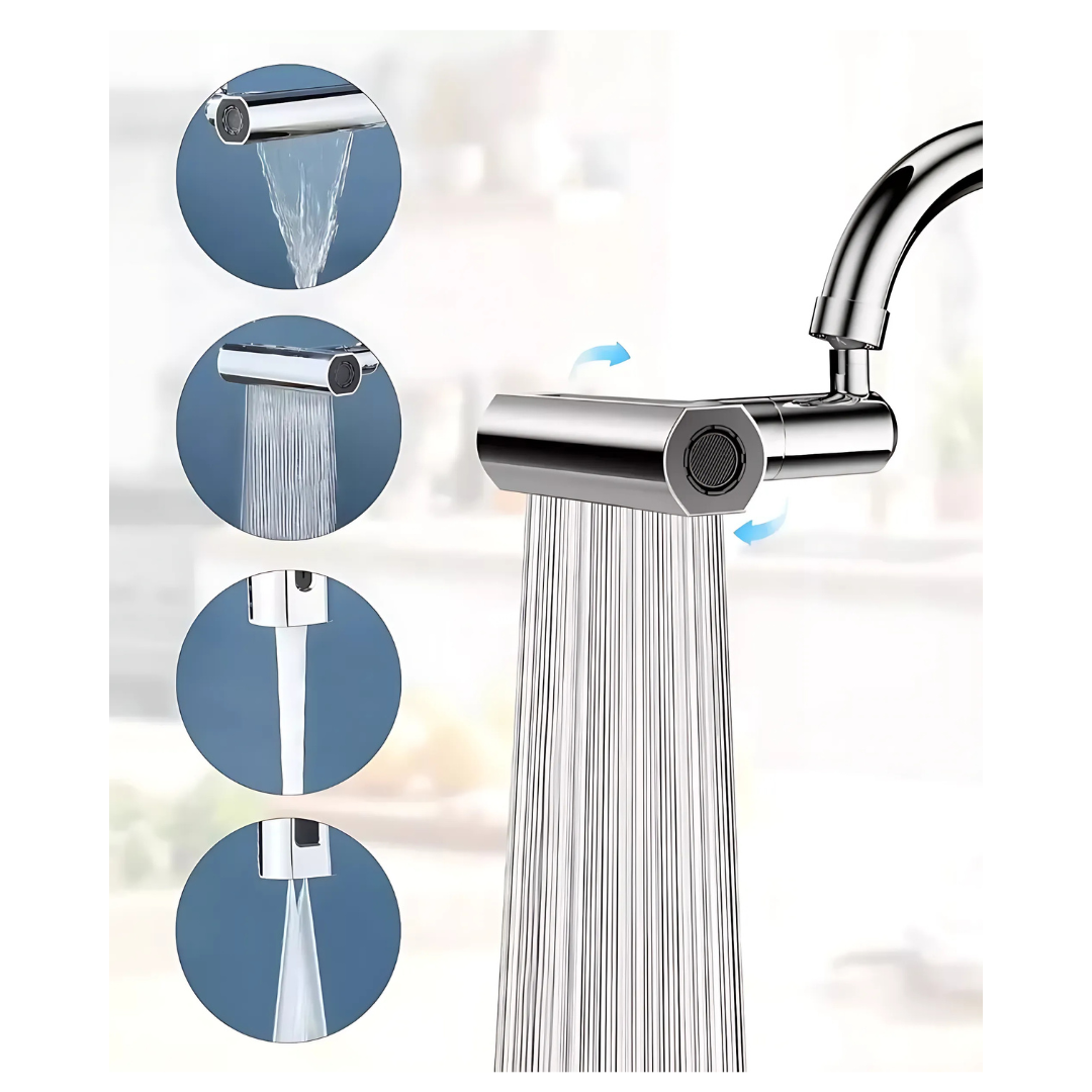 Adaptador Extensor 360° Para Grifo de Cocina 4 Modos