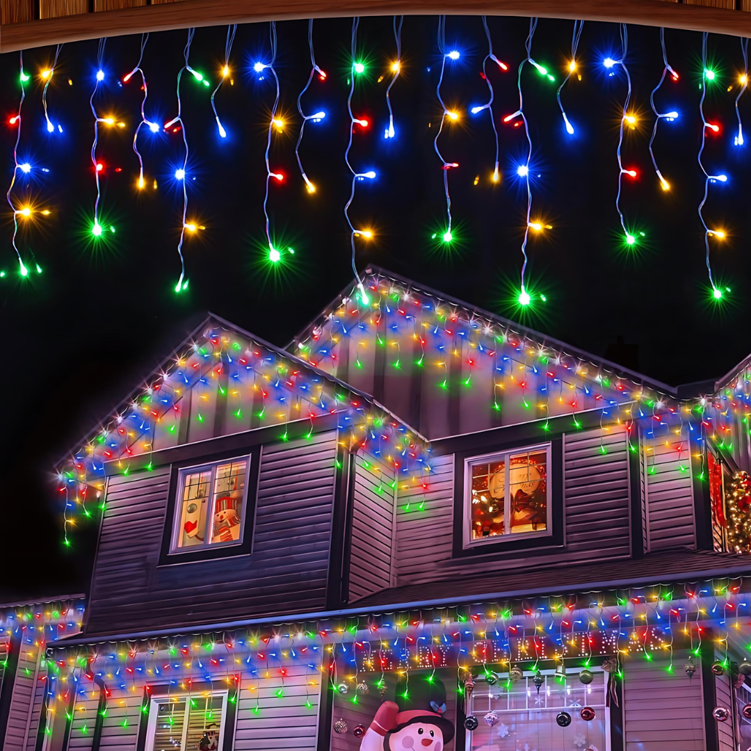 Cascada Led Multicolor de 3 Metros