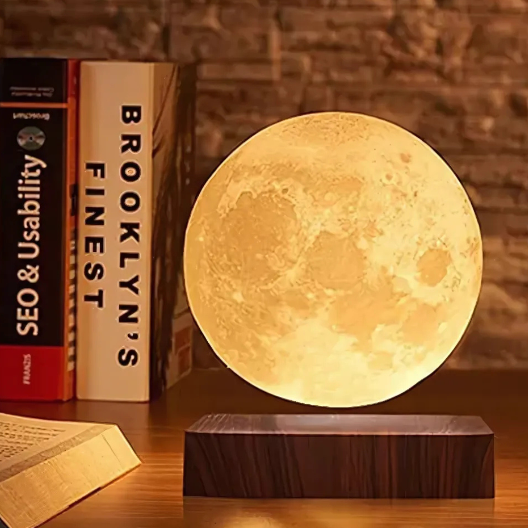 Lámpara de Luna Levitante 3D