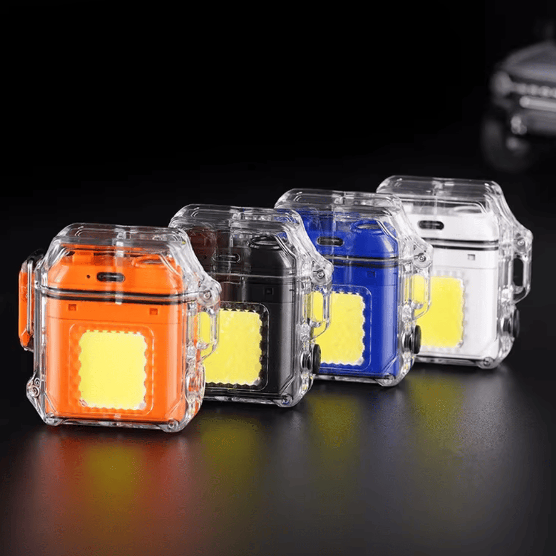 Encendedor Recargable USB con Linterna