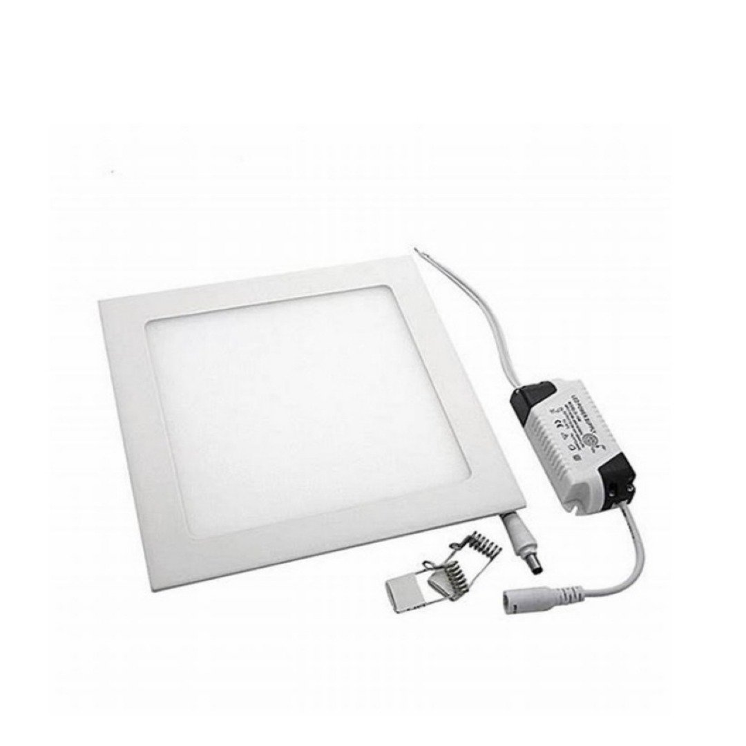 Foco Led Embutido Cuadrado 12w.