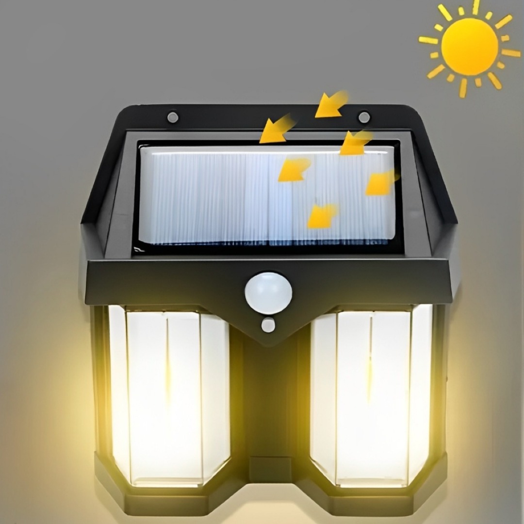 Farol Solar Luz Cálida