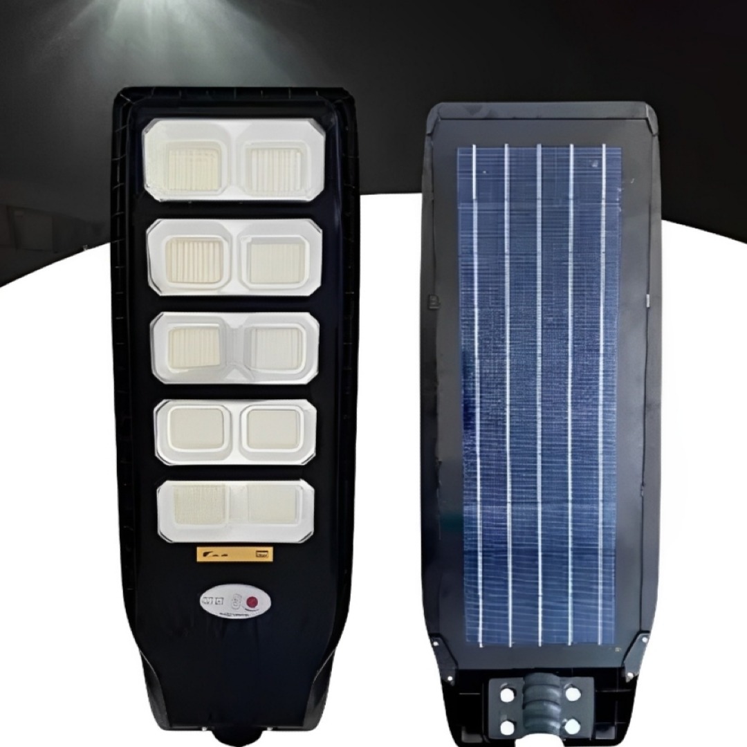 Foco Solar Tipo Poste 500w. con Soporte y Control Remoto