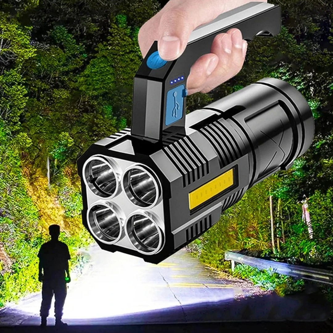 Linterna Led de Mano Recargable USB