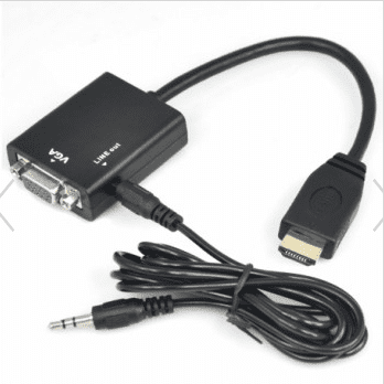 ADAPTADOR HDTV-M A VGA-H 25CM CON SONIDO