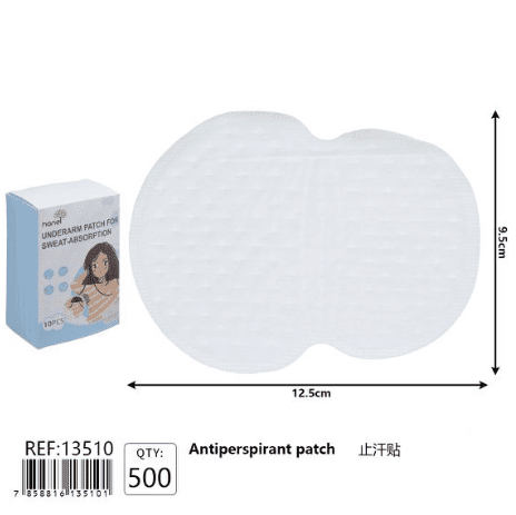 Antiperspirant patch
