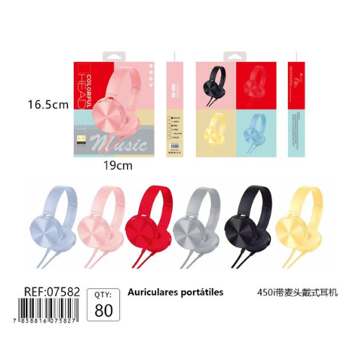 auriculares con cable