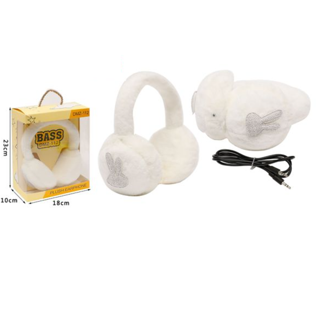 auriculares de peluche