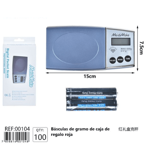Bascula de gramo
