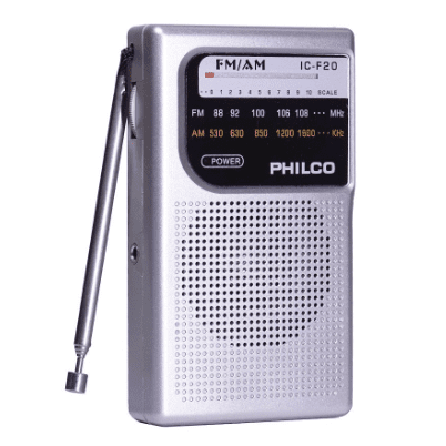 Radio Portátil Philco 