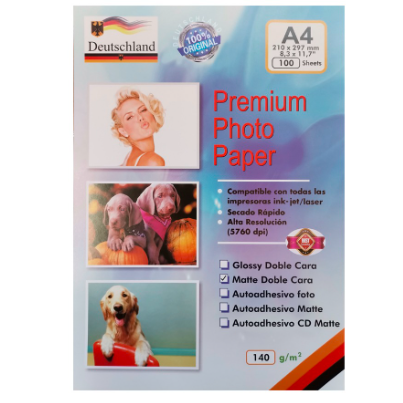 Papel de alta para fotografías 