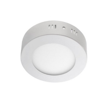 LAMPARA SOBREPONER REDONDA 6W LUZ FRIA