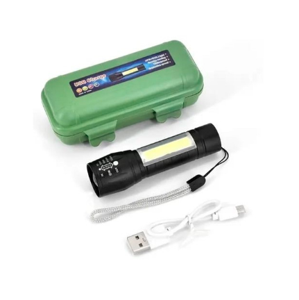 LINTERNA RECARGABLE 513 CAJA PLASTICA