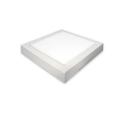 LAMPARA SOBREPONER CUADRADA 18W LUZ FRIA