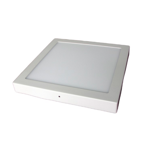 LAMPARA SOBREPONER CUADRADA 24W LUZ FRIA