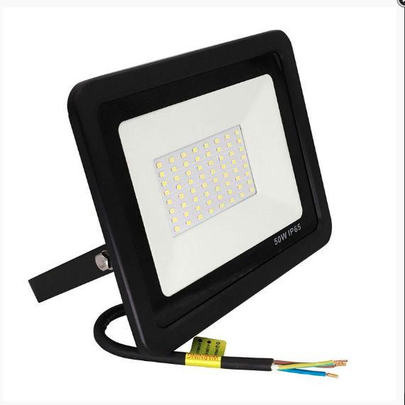 FOCO EXTERIOR 50W NEGRO