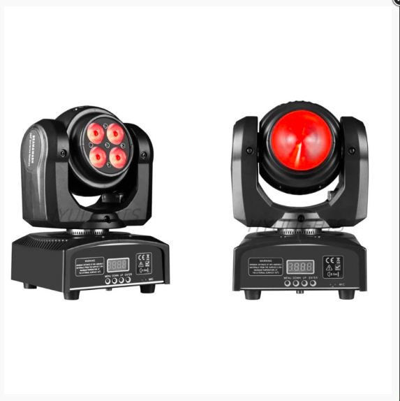 LUZ CABEZAL MOVIBLE DOBLE DMX