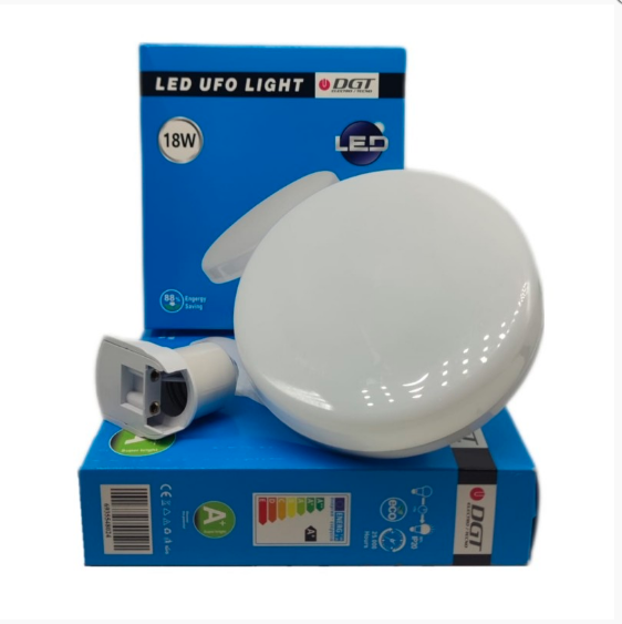 AMPOLLETA PLATO UFO 18W E27