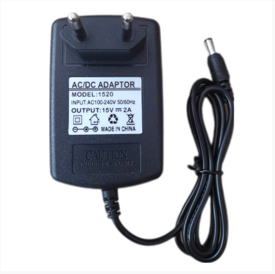 TRANSFORMADOR 15V2A PUNTA NEGRA