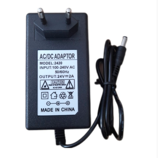 TRANSFORMADOR 24V2A PUNTA NEGRA