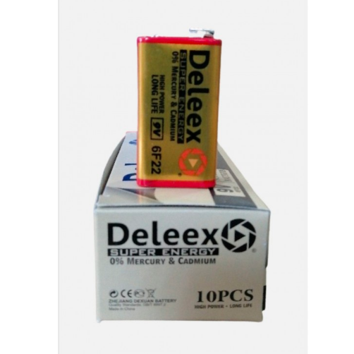 BATERIA 9V DELEEX