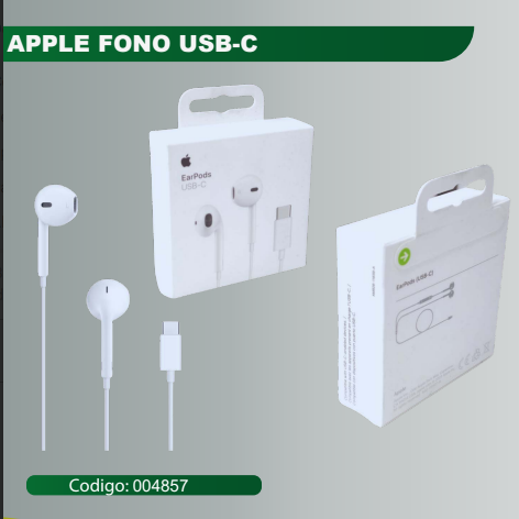 APPLE FONO USB-C