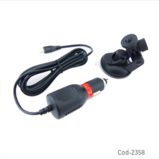 Porta Camara Deportiva Con Cargador Para Auto 12Volt