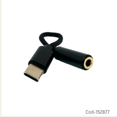 Adaptador Con Cable De Type-C A Jack 3.5 Para Audio Marca KIM Modelo KY-222