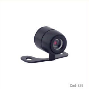 Camara Mini Retrovisor Para Auto Sobrepuesta Redonda