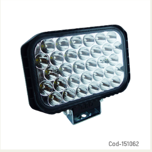 Neblinero De 32 LED NEW De Luz Blanca 64 Watt A 12 – 24 Volt