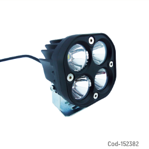 Neblinero De 4 LED A 32 Watt De Luz Blanca En 12 A 24 Volt.