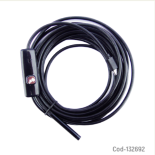 Camara Endoscopica Para Smartphone Con Cable De 5 Metros. OTG + Tipo C