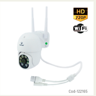 Camara De Vigilancia IP Exterior, Con Movimiento 8 LED TF/LAN.