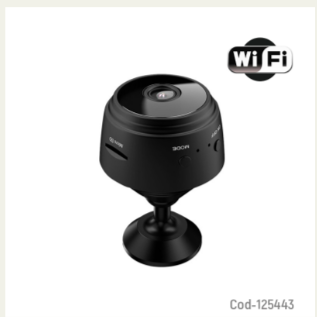 Camara Mini Espia Wifi, USB Recargable, TF.App V720