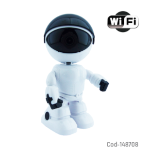 Camara De Vigilancia IP Wifi Robot Con Sensor De Movimiento Conector TF-Pd Controlada Por La APP YOSEE
