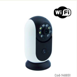 Camara De Vigilancia IP WIFI Con Sensor De Movimiento, Boton De Llamada De Emergencia Y Utiliza APP 390EYES