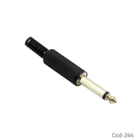 Plug 6,3Mm Mono Con Refuerzo