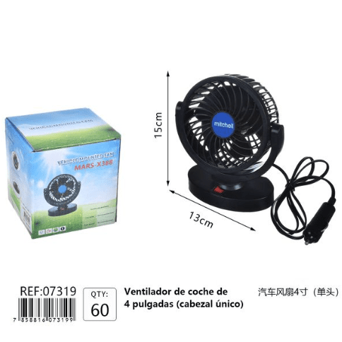 Ventilador de coche