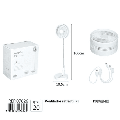 Ventilador telescopico