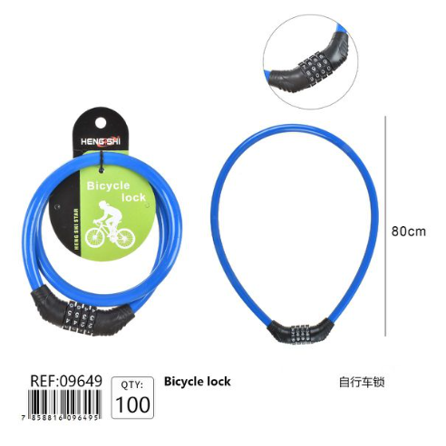 candado de bicicleta