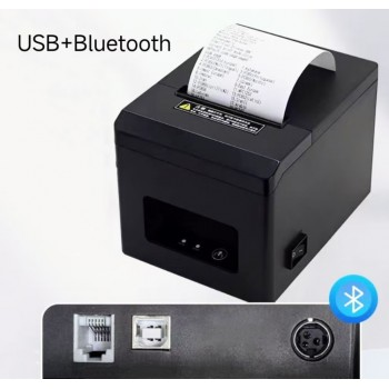 IMPRESORA TERMICA 80MM CONECTOR USB+BLUETOOTH MODEL JHP-A1